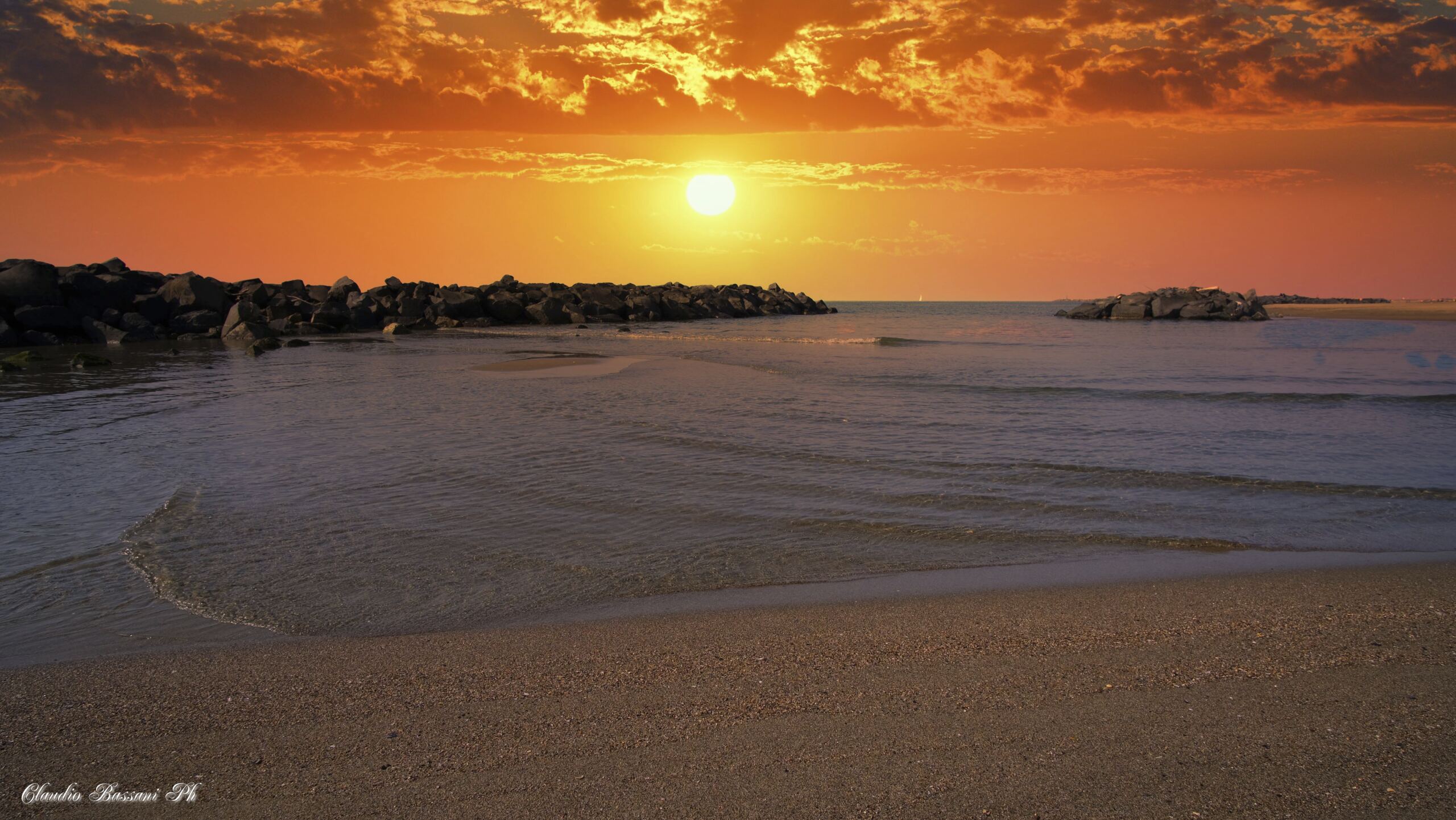 Ostia sunset